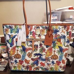 DOONEY AND BOURKE DISNEY THE JUNGLE BOOK TOTE BAG NWT